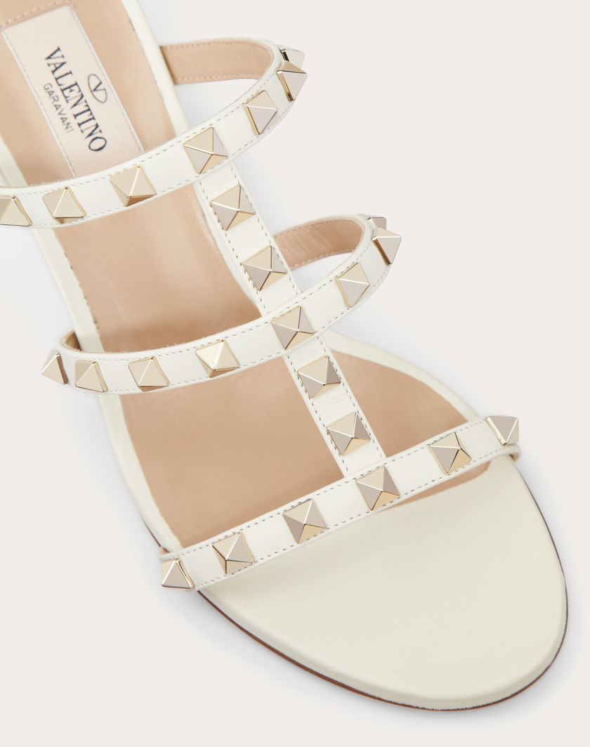 ROCKSTUD CALFSKIN LEATHER SLIDE SANDAL 60 MM - Image 3